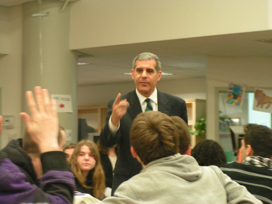 Senator Joe Kyrillos Came To North