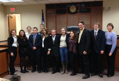 Law & Order: North’s Mock Trial Team Makes it to Round Two