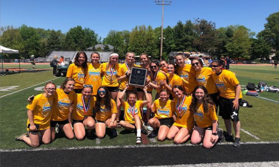 Lady Lions Track Capture 2021 Monmouth County Championship