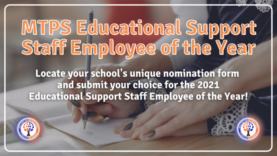 Nominations Being Accepted for MHSN Educational Support Staff of the Year