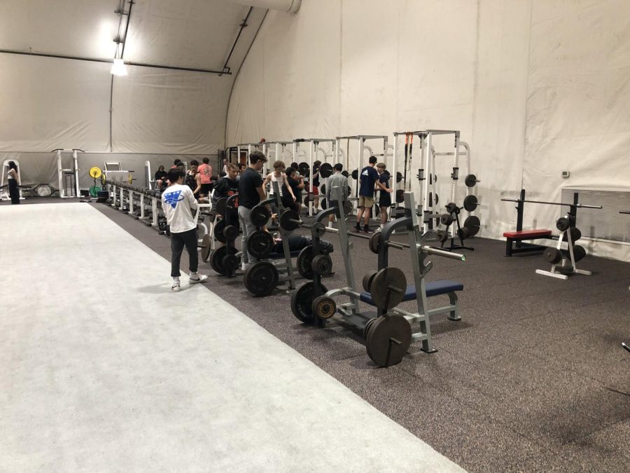 Middletown+North+Unveils+New+Weight+Room