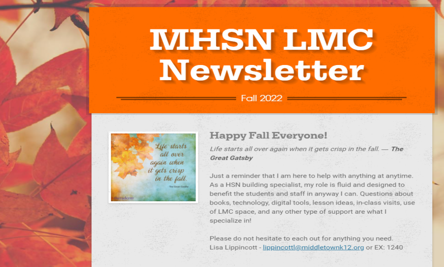 Check Out The Fall 2022 MHSN LMC Newsletter