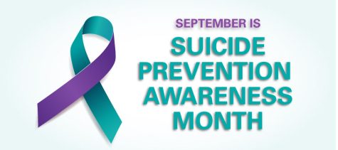 Teal and purple ribbon awareness Domestic Violence, Sexual Assault, Suicide, Surviving Family Members of Suicide. Isolated on white background. Vector  illustration.