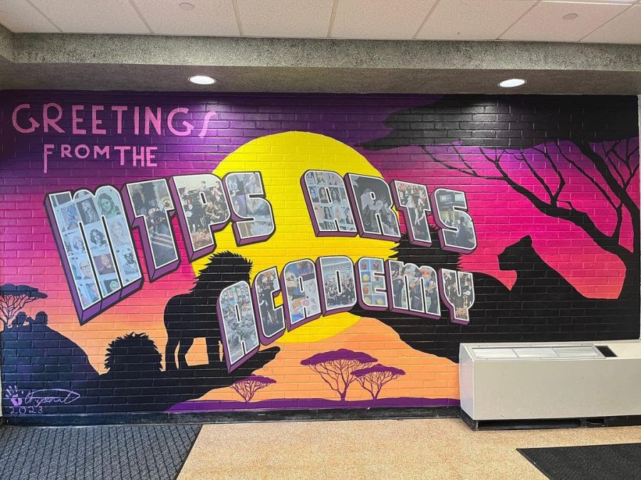 New Mural Dedicated to MTPS Arts Academy