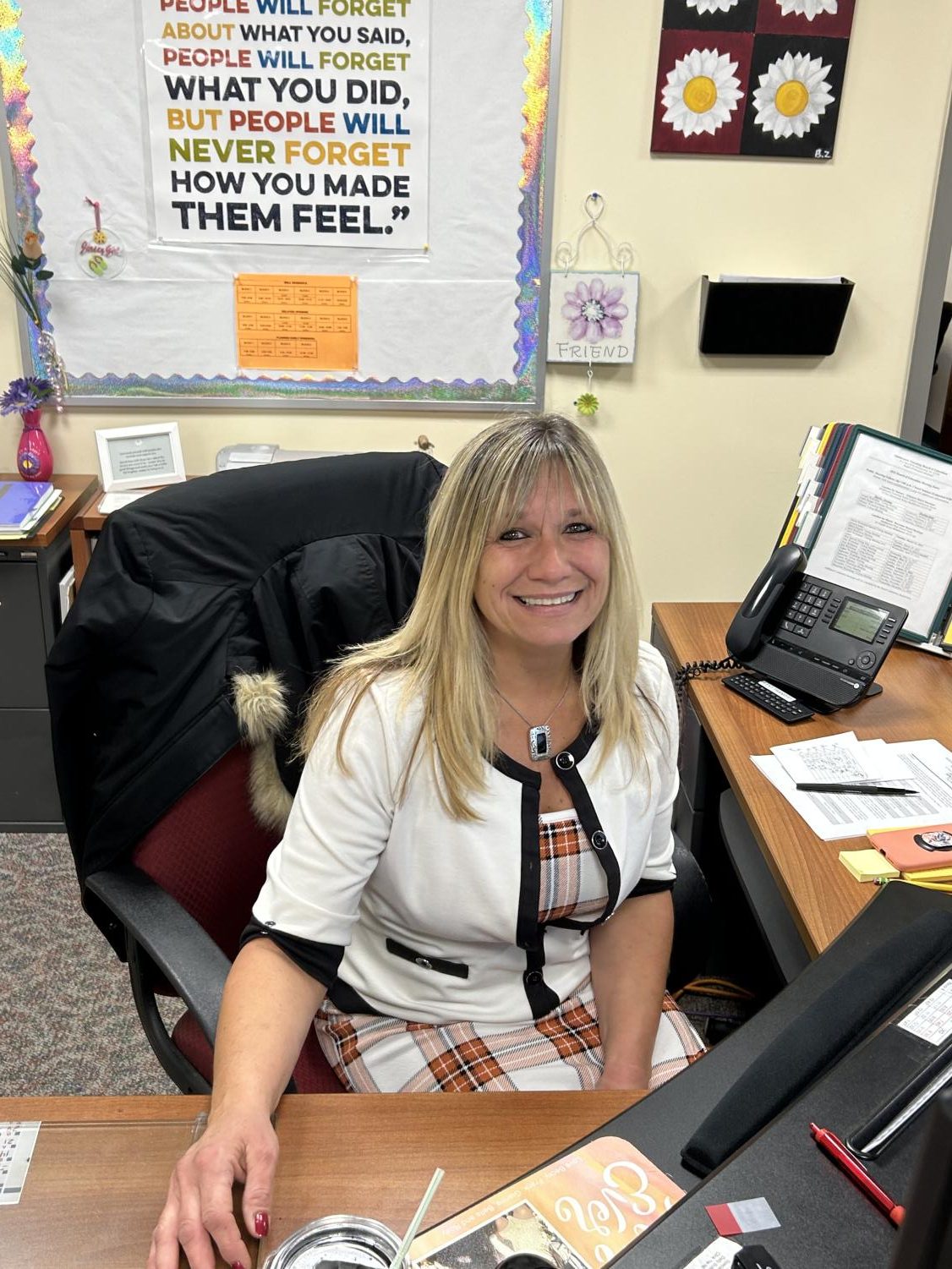 Mrs. Scala Named MHSN Support Staff Employee of the Year – The Lion's Roar