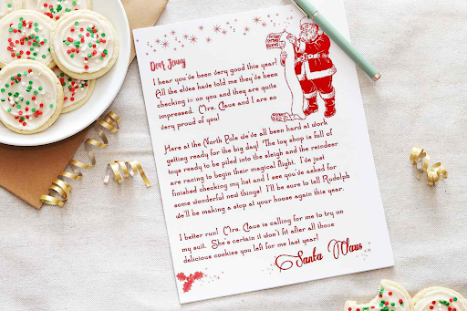 FEA & Tomorrows Teachers Letters From Santa