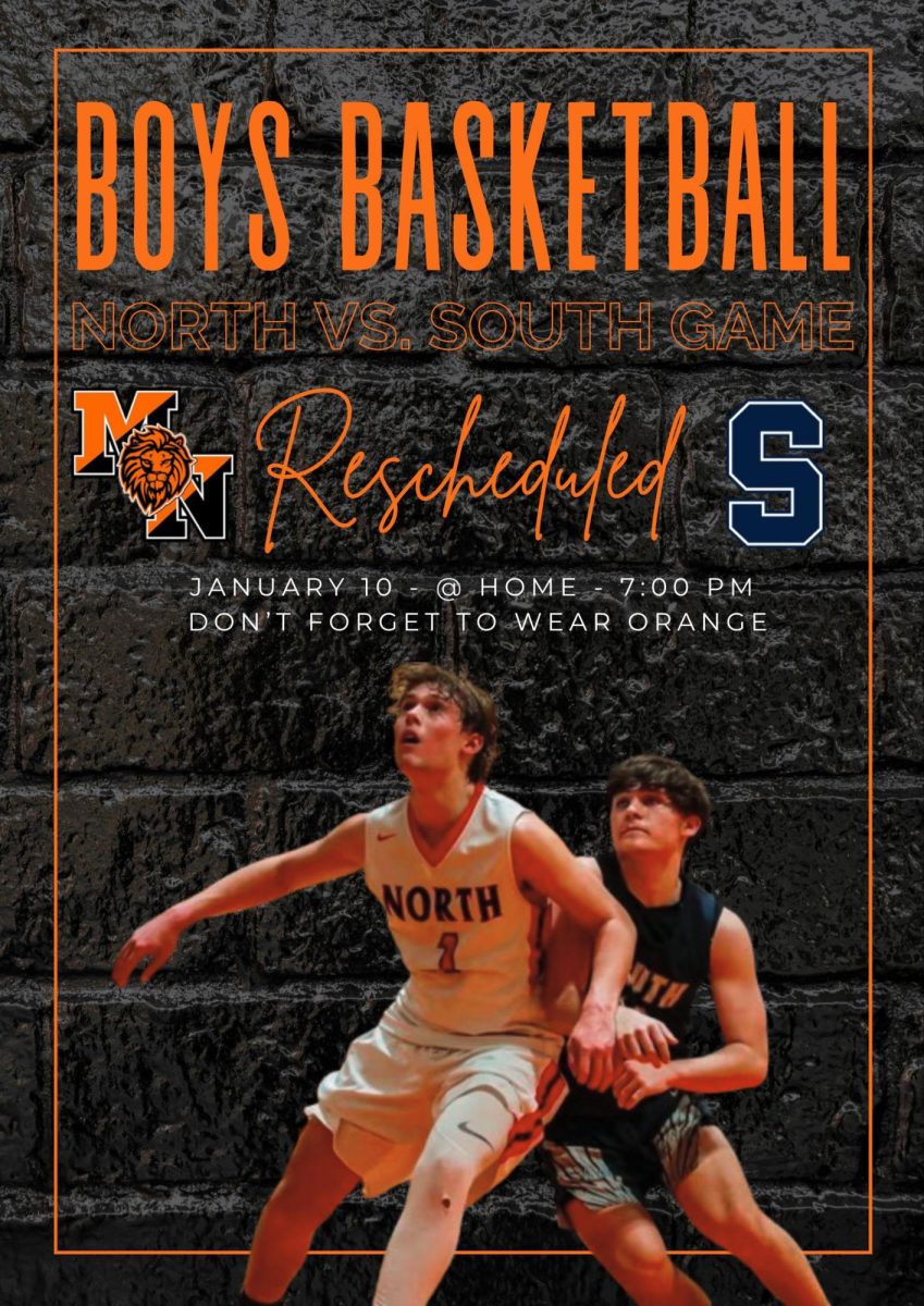North vs South Basketball Rescheduled for Tonight