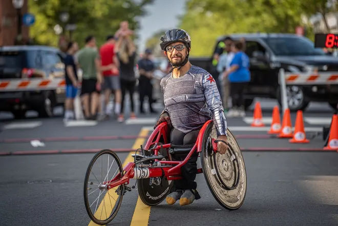 Smashed-up Wheelchair Cant Stop MHSN Alum Nishan Patels Paralympic Dreams