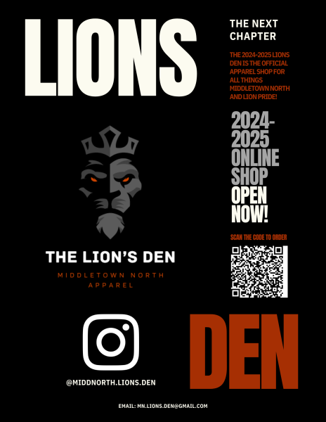 2024-2025 Lion’s Den Online Apparel Shop is OPEN!