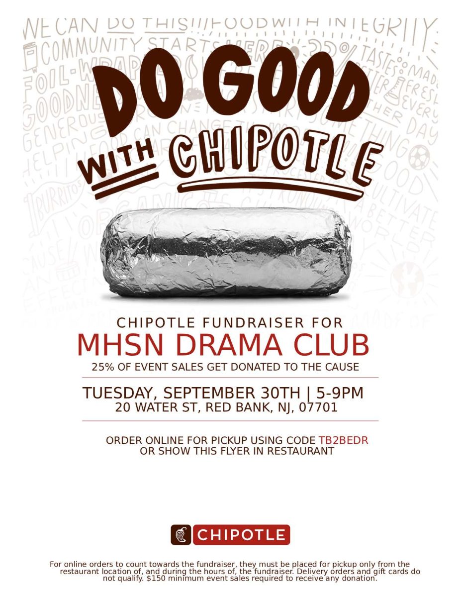 Drama Club Chipotle Fundraiser