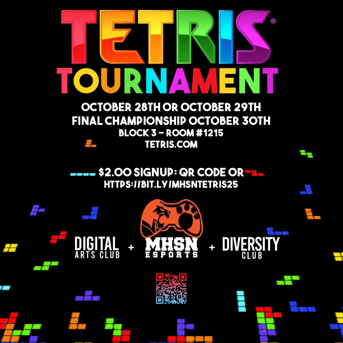 Middletown North 2025 Tetris Tournament